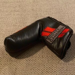 Scotty Cameron Putter Headcover Black and Red